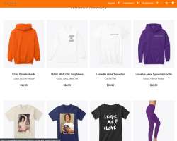 Crissy owns her self-titled personalized clothing brand store online which exports clothes worldwide.